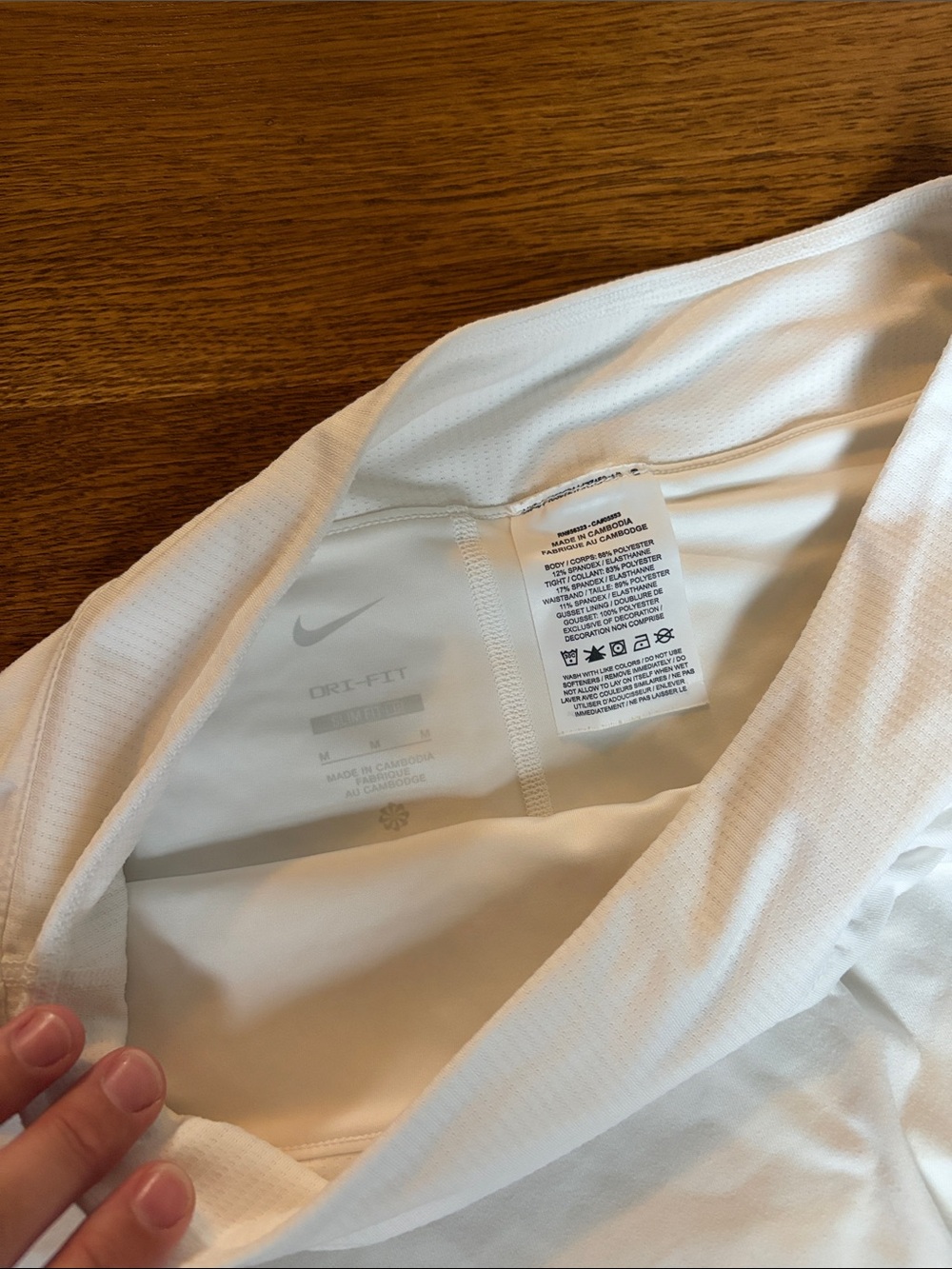 Nike White Women’s Tennis Shorts and Skort Lot - Picture 2 of 5